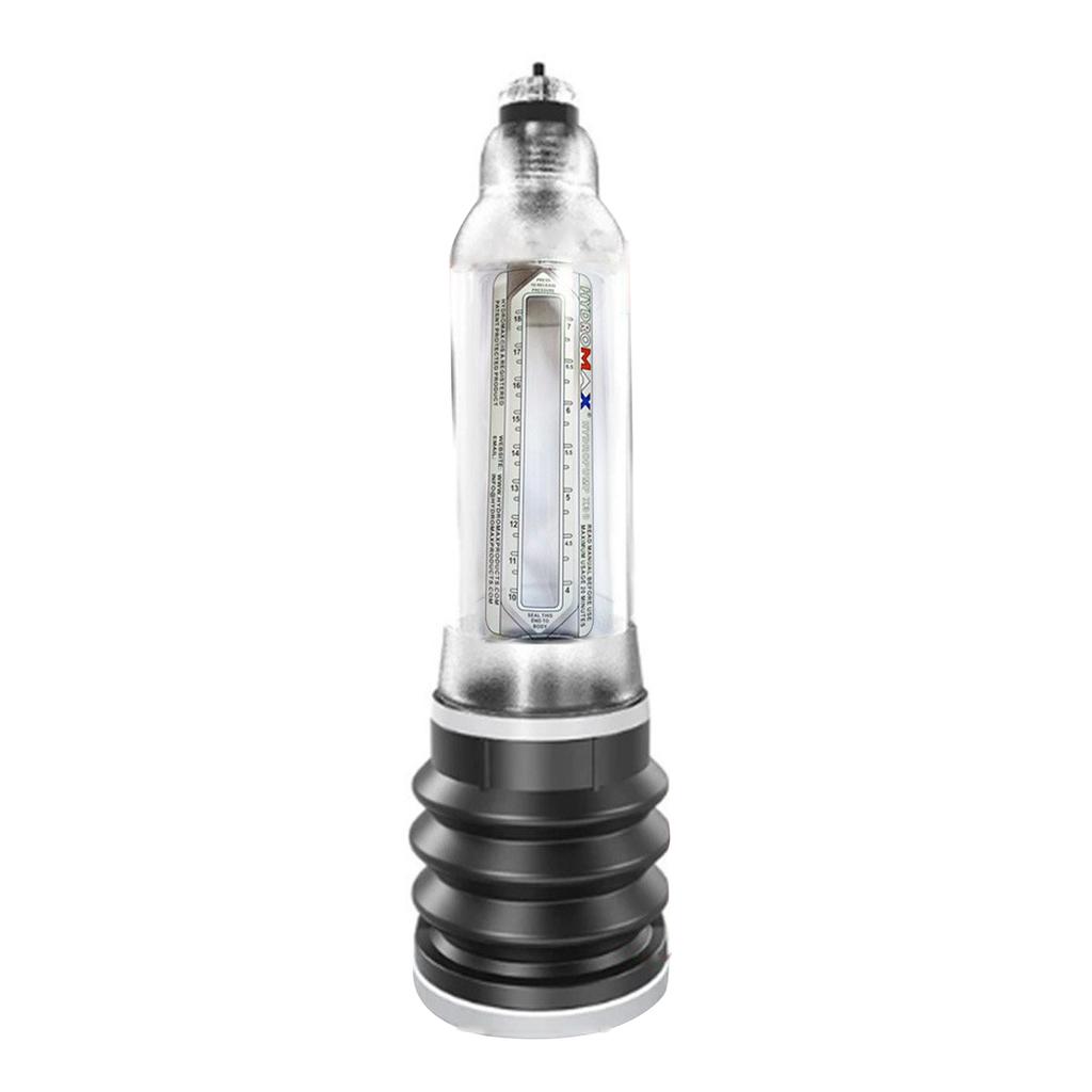 Men Penis Pump Professional Home Penis Water Vacuum Pump Trainer Device for Erection X40 Blue 3.7 X