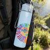 1PC Colorful Nautilus Shell Art 750ml Color Plastic Sports Water Bottle Leakproof Flip Straw Lid Suitable for Sports Office Home Use