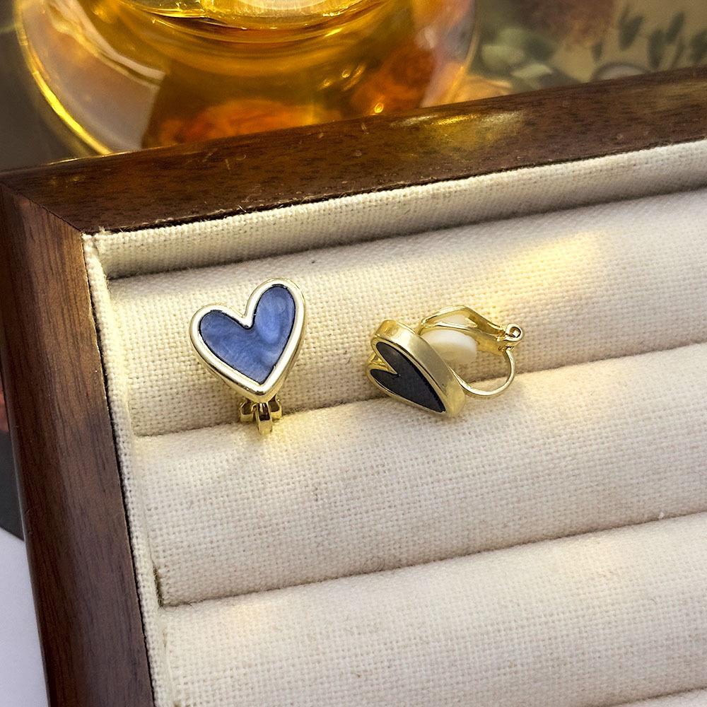 High-End Französische Dreieck Ohrclips ohne Piercing - Damen Einfache, Elegante, Luxuriöse Ohrringe