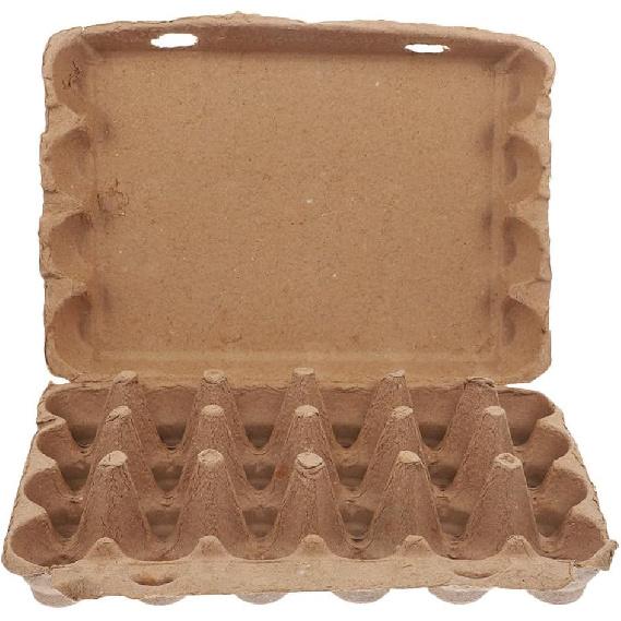 Alipis Paper Pulp Egg Cartons 24 Egg Containers Egg Tray Holder Egg Bulk Paper Carton Egg Crate for Kitchen Refrigerator Farmhouse Farm Market