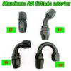 CEP Rubber Hose Nylon Braided Fuel Hose Rotary Joint Connection Adapter Kit AN4 AN6 AN8 AN10 AN12 Hose End Fittings