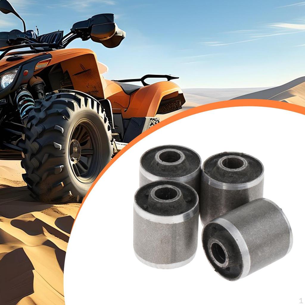 4 Pieces Rear Swing Arm Bushes Motorcycle Accessory Spare Parts for Beach Vehicle