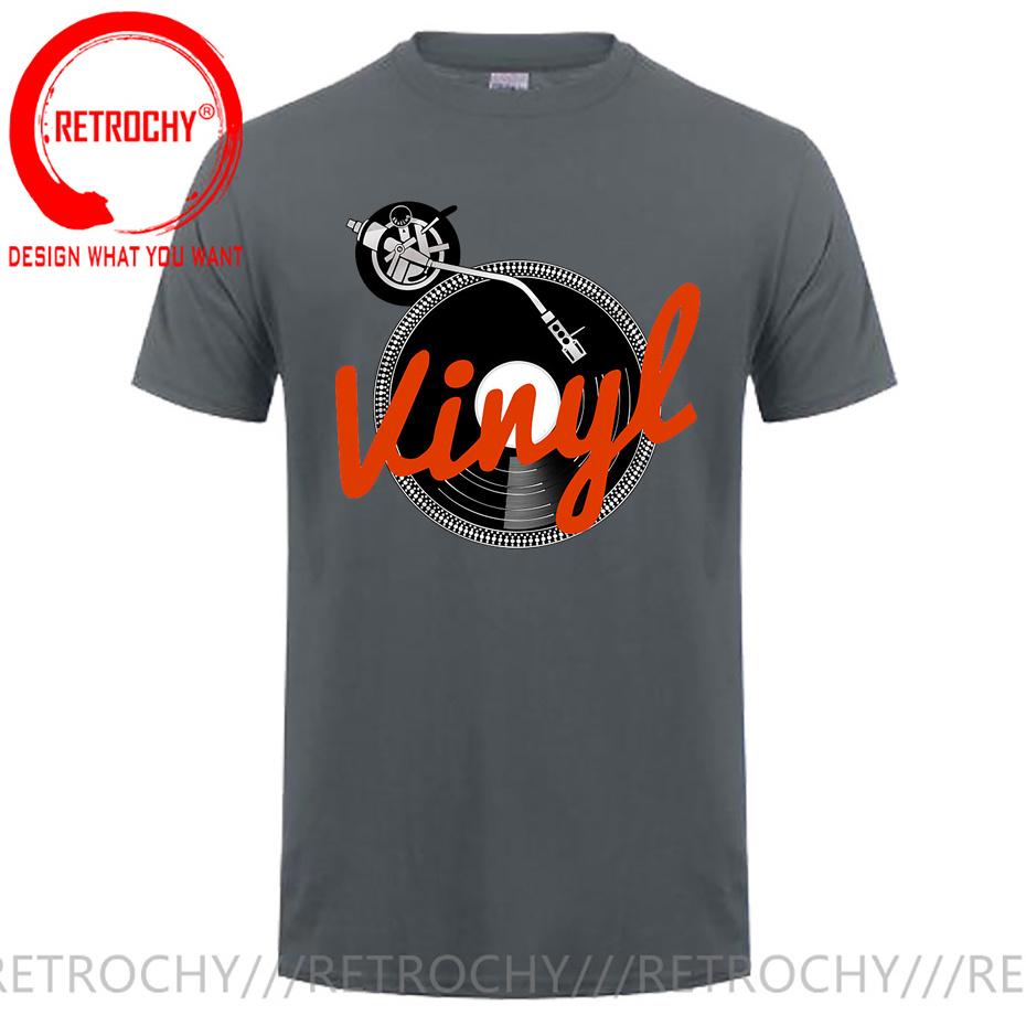 KEREN FASHION Remeber retro vinyl record player t shirt 70S 80S DJ lovers tshirt Men fashion drop shipping tshirts Turntables rock music tees 4XL