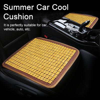 Practical Seat Bamboo Cushion Breathable Easy Installation Sweat-absorption