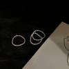 New Arrived Trend Sparkling Ring Simple Style Versatile Decorative Compact Index Finger Ring Women Fashion Jewelry