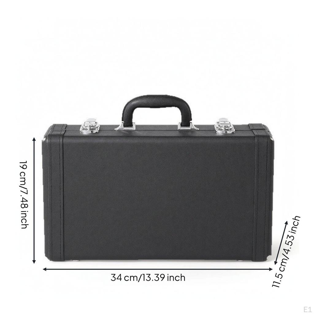Clarinet Case HardSided Carrying Sheltering for Instrumentalists, Beginners,