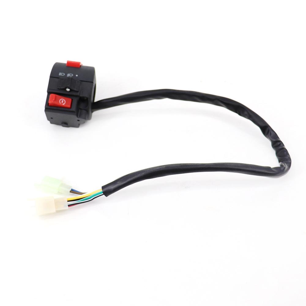 Wiring Harness Ignition System for 50-110CC ATV/Buggy: Includes Switch, Spark Plug, CDI