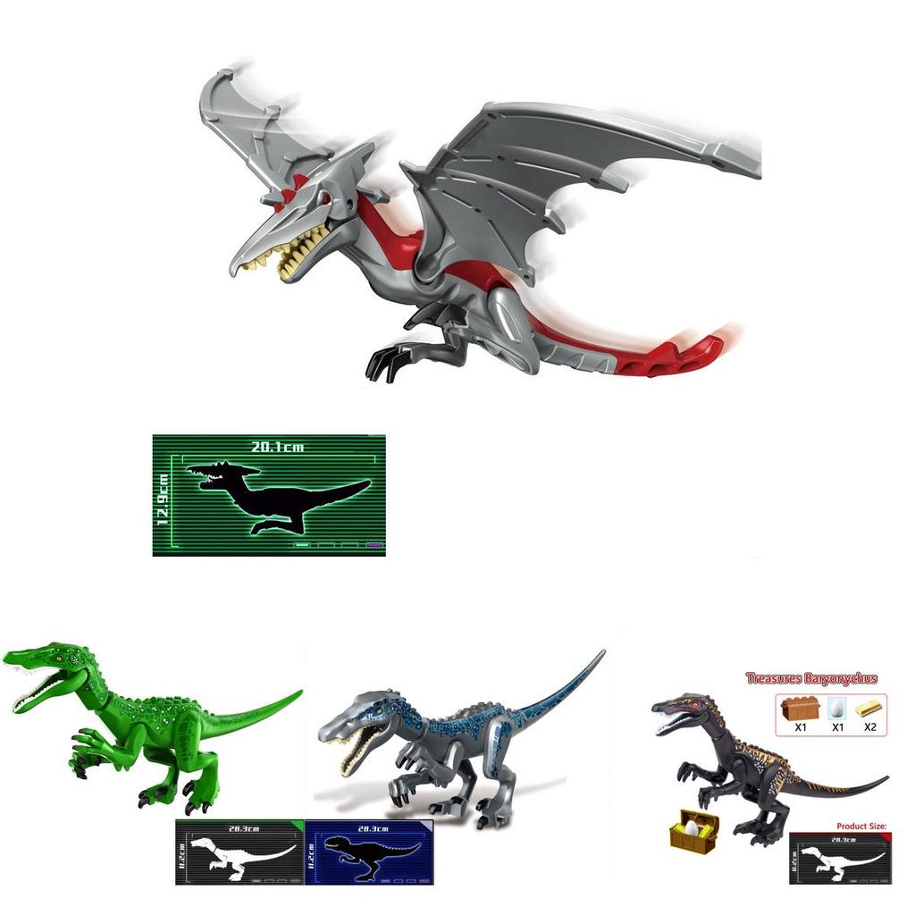 Exciting Jurassic Park Baryonyx Building Block Figure Toy For Kids