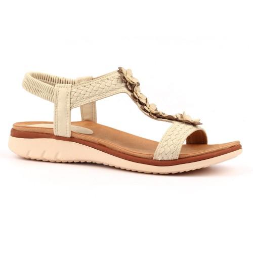 Lunar Womens/Ladies Clementine Sandals cm beige