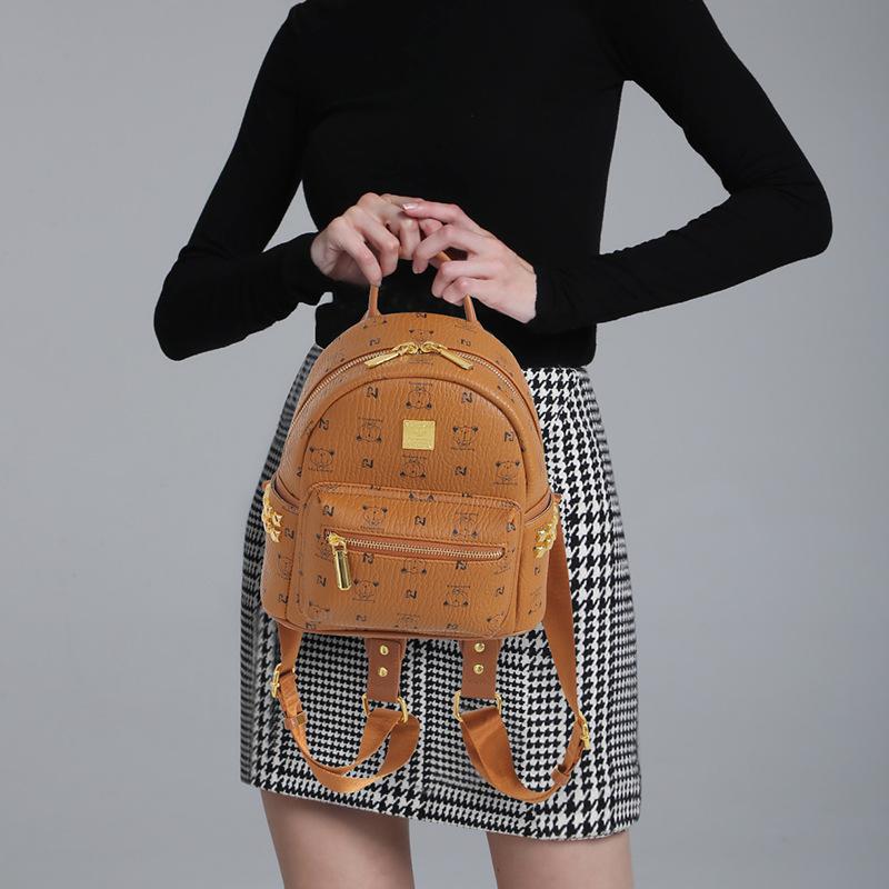 Rucksack für Damen, Trendy und Vielseitig. Super beliebter Ein-Schulter-Rucksack im Ins-Stil mit hochwertigem Gefühl und bedruckter Schülerrucksack