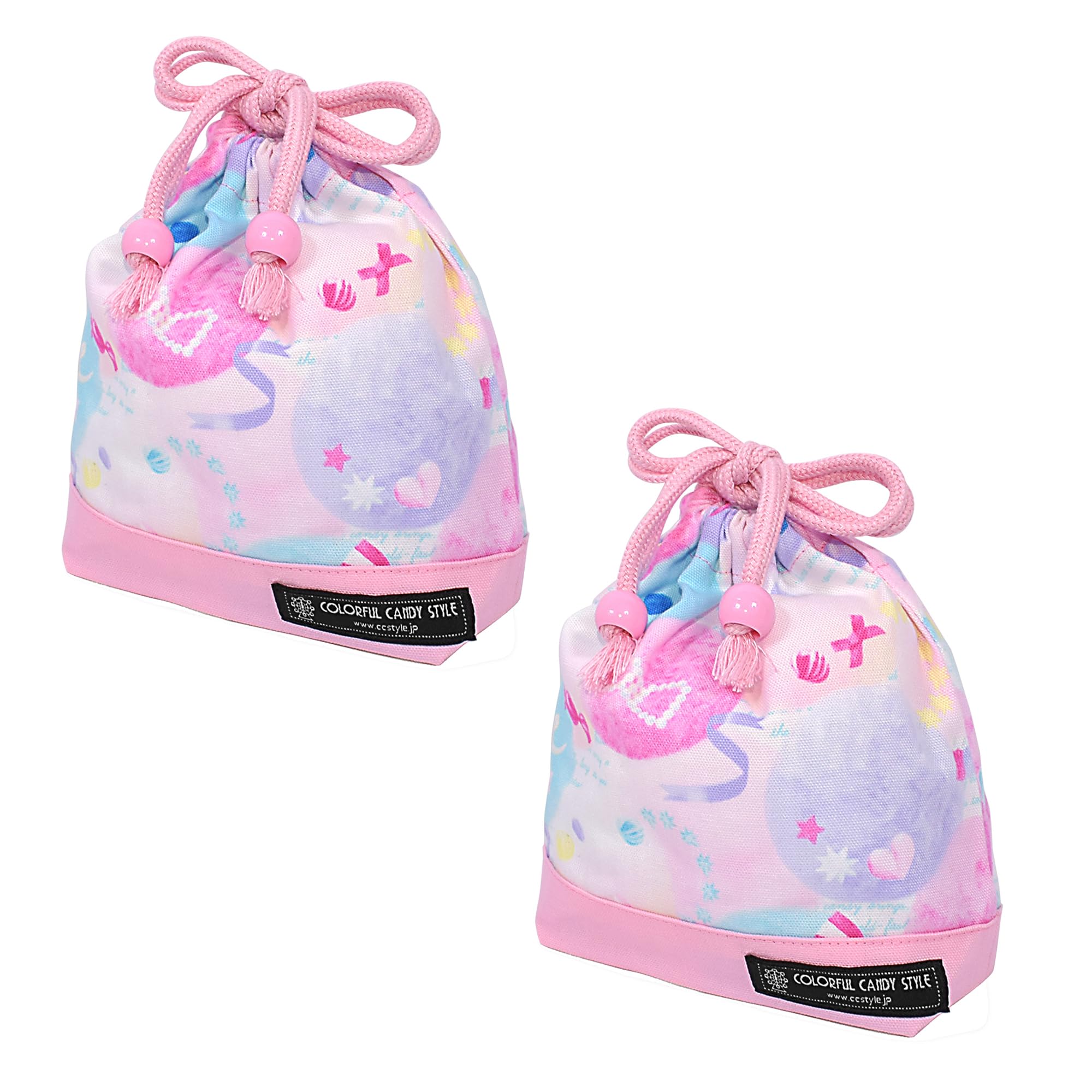 

КРАСОЧНЫЙ СТИЛЬ КОНФЕТ Мешок на кулиске Маленький Чехол для чашки Имя Пушистый и Милый Конфетный Поп Набор из 2 Шт. Милый Мешок на кулиске для Девочек Подстаканник Чехол для чашки Мешок на кулиске Чашка