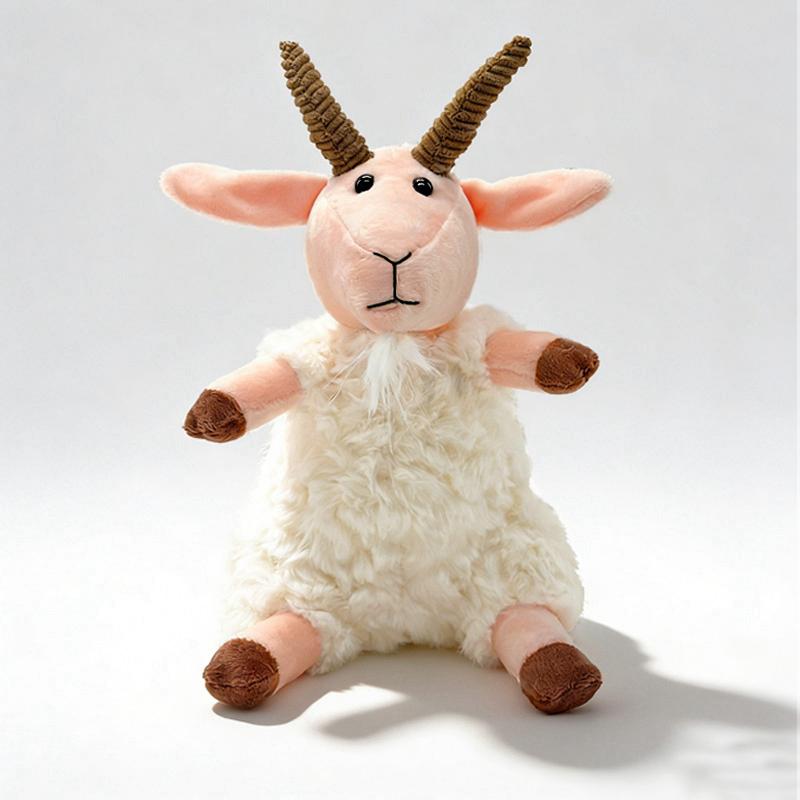 Niedliche weiche gehorsame Lamm-Plüschtiere, weiche Alpaka-Plüschpuppen, gefüllte Schaf-Plüschtiere, Babyspielzeug, Geschenke für Kinder, Heimdekoration 25-30cm