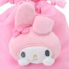 Sanrio Drawstring Bag with My 144312 (SANRIO) Mascot, Melody,