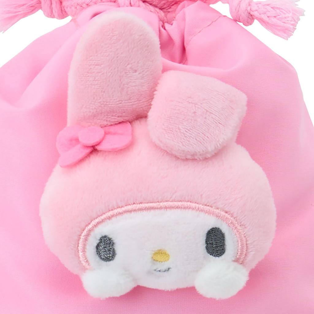 Sanrio Drawstring Bag with My 144312 (SANRIO) Mascot, Melody,