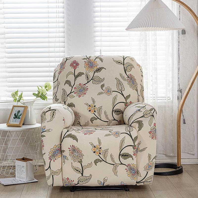 Recliner Cover First Class Sofa Cover All-inclusive Elastic Single Rocking Chair Cover Electric Function Chivas Nice Couch Case for Home