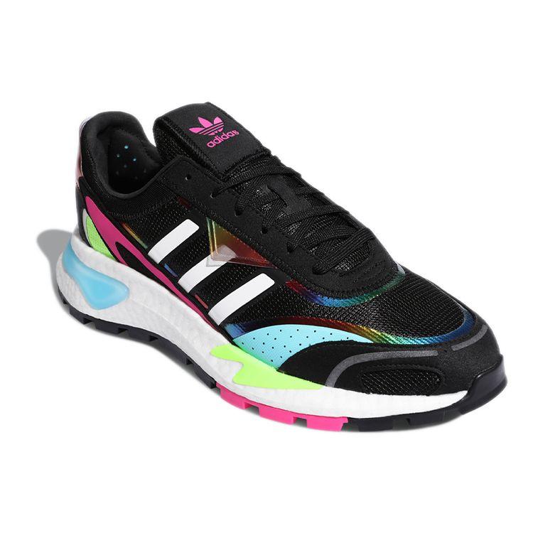 adidas Retropy P9 Black Multi Unisex Sneakers Gum Aero-Green Aluminium Q47100