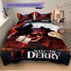 Welcome Derry Print 3Pcs Bedding Set,Duvet Cover with 2 Bedro,Pillowcase Home Birthday Gift