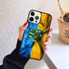 U-U-U-kraine Flag with Coat of Arms Phone Case Cover For iPhone 17 Air 16 15 14 12 13 Pro Max Plus Coque Fundas