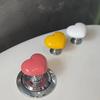 2pcs Love Toilet Button Nail Protector Water Press Flush Button Toilet Press  Bathroom Supplies