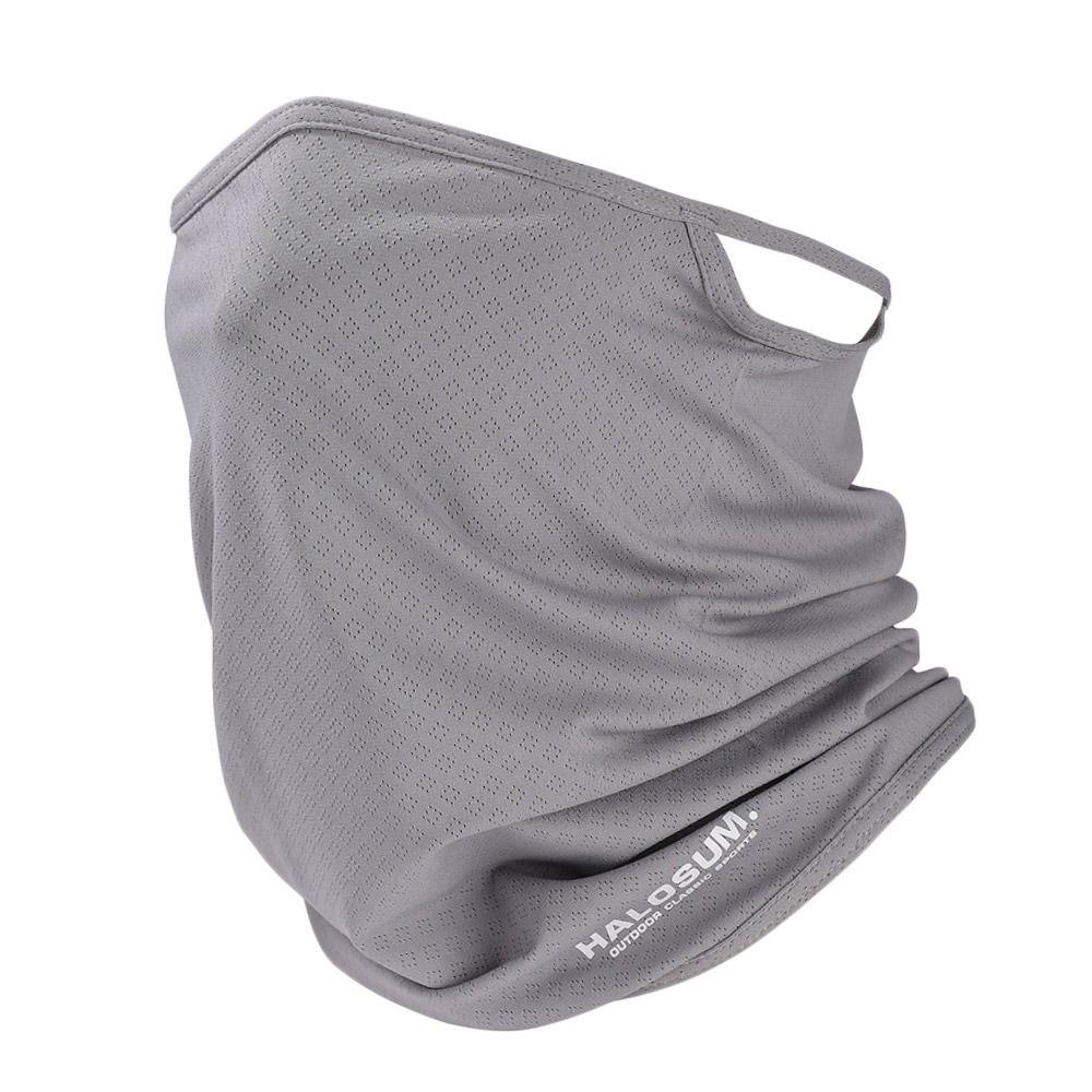 Ice Silk Mesh Face Cover Sun UV Protection Cool Tube Scarf Fashion Bike Motorcycle Mask  Hiking