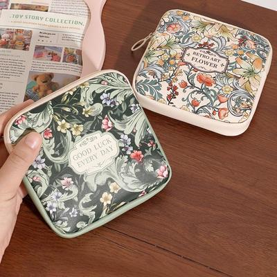 PVC Cosmetic Bag Multipurpose Coin Purse New Mini Data Cables Organizer