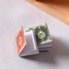 3Pcs Dollhouse Book Exquisite Easy-using Paper 1:12 Dollhouse Miniature Book Dollhouse Decoration