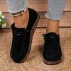 New Fashionable Slip-On Loafers Women's Shoes with Elastic Laces Lightweight Casual Outdoor Footwear Easy To Match 2026