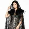 Lace-up Overcoats Vintage Vintage Hooded Cape New Design Halloween Hooded Cloak