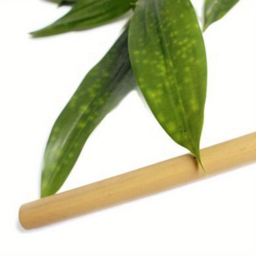 10PCS Reusable Bamboo Straws Yellow Bamboo Straws Use Creative Straws Many Times for Easy Cleaning of Household Straws