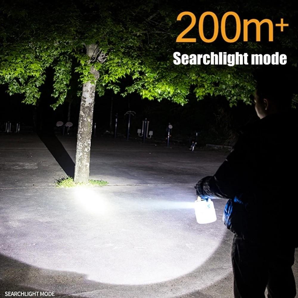 Battery Display Solar Outdoor Lamp Waterproof Tent  Light Outdoor Camping Light  Outdoor Camping