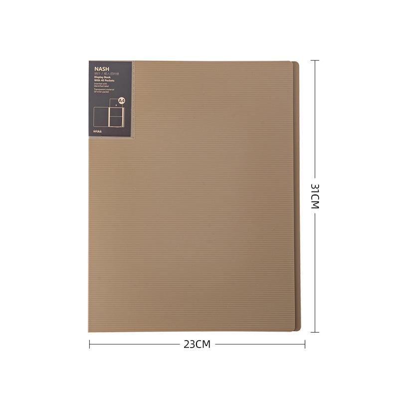 A4 Multifunctional Document and Material Test Paper Folder, Student Specific ID Storage Spectrum Folder