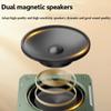 Mini Digital FM Radio HD Display 76-108mhz Radios Wireless Bluetooth 5.3 Speaker Portable Voice Amplifier with TF Card USB Slot