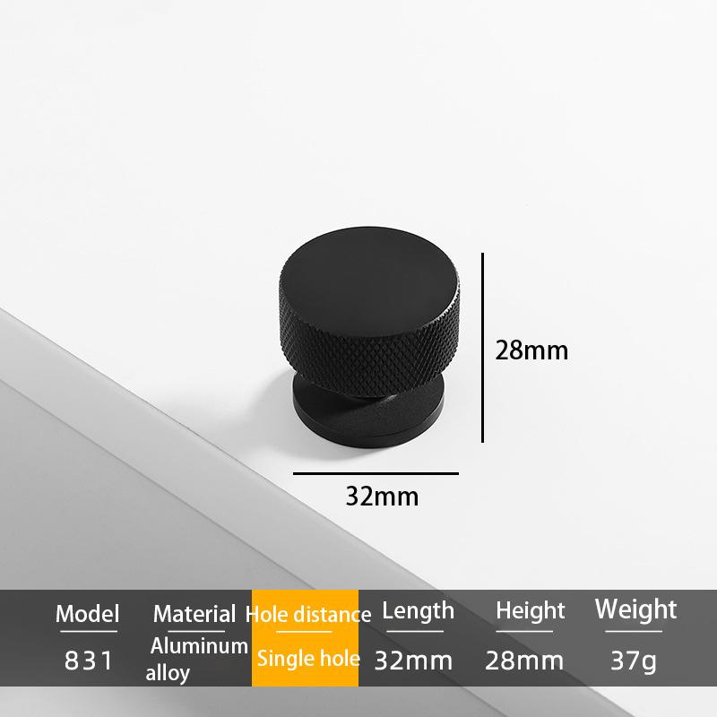 

Simple Style Modern Cabinet Pulls Handle Drawer Wardrobe Small Round Pulls Knob with 22mm Screw 836/Rose Gold