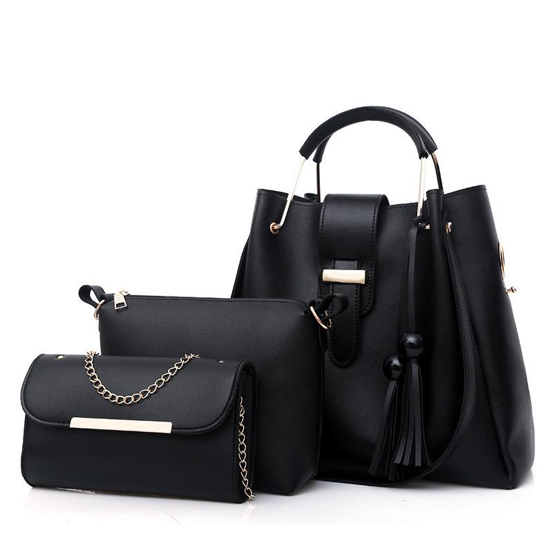 Women's fashion bag, style women's handbag, new bag three-piece women's bag