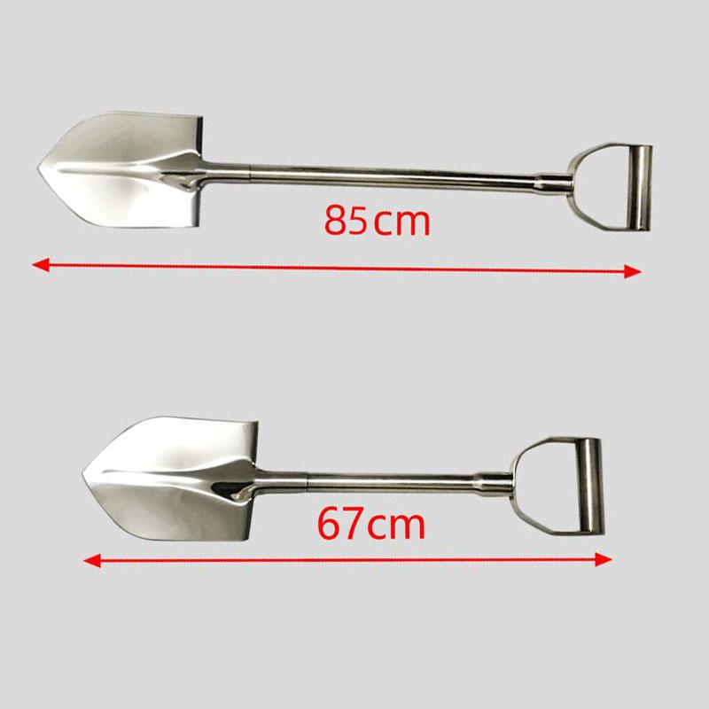 Gardening Shovel Outdoors Camping Travel Spade Portable Car Spare Tire Spade Multifunctional Stainless Steel Hand Shovel