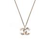 Chanel 24C Logo Decorative Pendant Necklace Unisex necklace Gold ABC817-B15393-NU572
