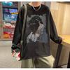 Men T-Shirts Letter Graphic Print Fashion Brand Tees for Men Men Clothing Casual Tee Man Summer Korean Retro