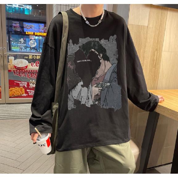 Men T-Shirts Letter Graphic Print Fashion Brand Tees for Men Men Clothing Casual Tee Man Summer Korean Retro
