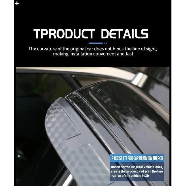 For Nissan TIIDA Leaf Rear view mirror rain shield,Rear view mirror for rain protection