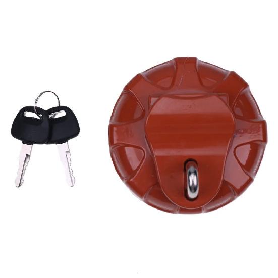 Fuel Tank Cap D100 K1004166 2188-9004 With 2 Keys For Daewoo Doosan DX140LC DX140W DX160W DX160LC DX180LC DX255LC