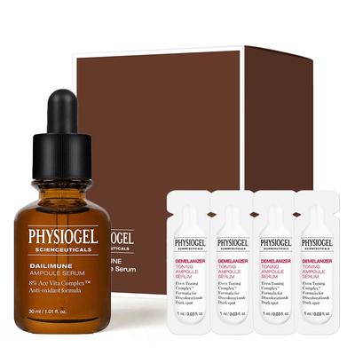 Physiogel Scientific Dailymune Ampullenserum 30ml + Demelanizer Ampulle 1ml 4er-Pack, 1 Set