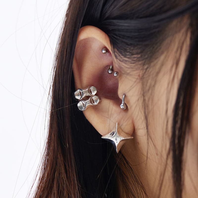 NIMBUS SHINE STAR EAR CUFFS