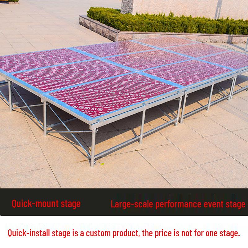 Foldable Wedding Tabletop Stage Truss with Quick-Install, Stainless Steel