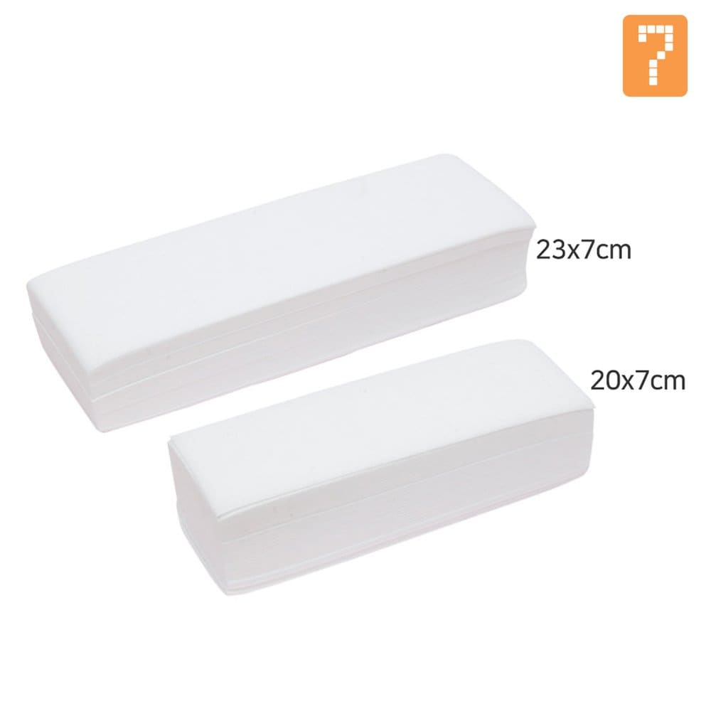 Wax Paper 100 Sheets Hair Removal Strips Non-Woven Waxing Paper Cutting