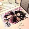 Demon Slayer Print Rug, Washable Floor Carpet, For Entryway Dorm Laundry Room Office Study, Home Decor Birthday Christmas Gift