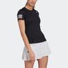 Adidas Sport Training Quick-Dry Breathable Round Neck Short Sleeve T-Shirt Women Tops Black GL5530