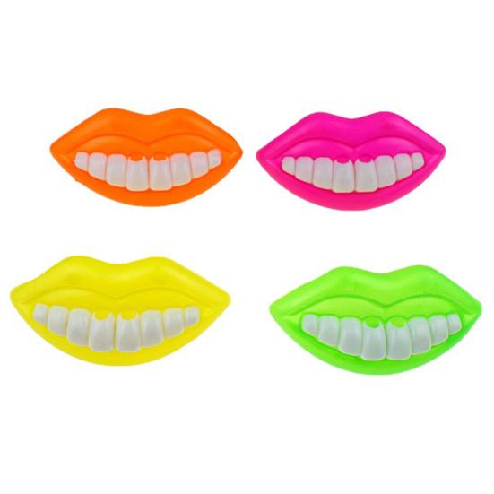 10Pcs Cartoon Whistle Wear-resistant Widely Applied Plastic Useful Portable Mini Toy for Kids