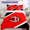 3pcs AC Milan Bedding Set Duvet Cover Closure Includes 1 Duvet Cover & 2 Pillowcases, Soft and Comfortable for All Seasons.