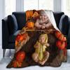 Blanket With Po Text  Blanket Adult Children'S Birthday Christmas Halloween  Flannel Blanket