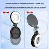 Portable Magnetic LED Selfie Ring Light for Streaming and Makeup